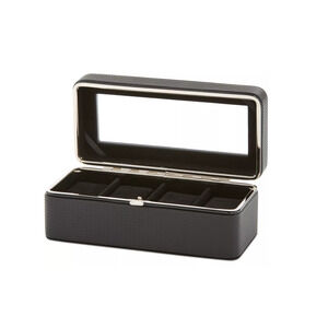 Perry Ellis Portfolio - Slim Watch Box Black NWT